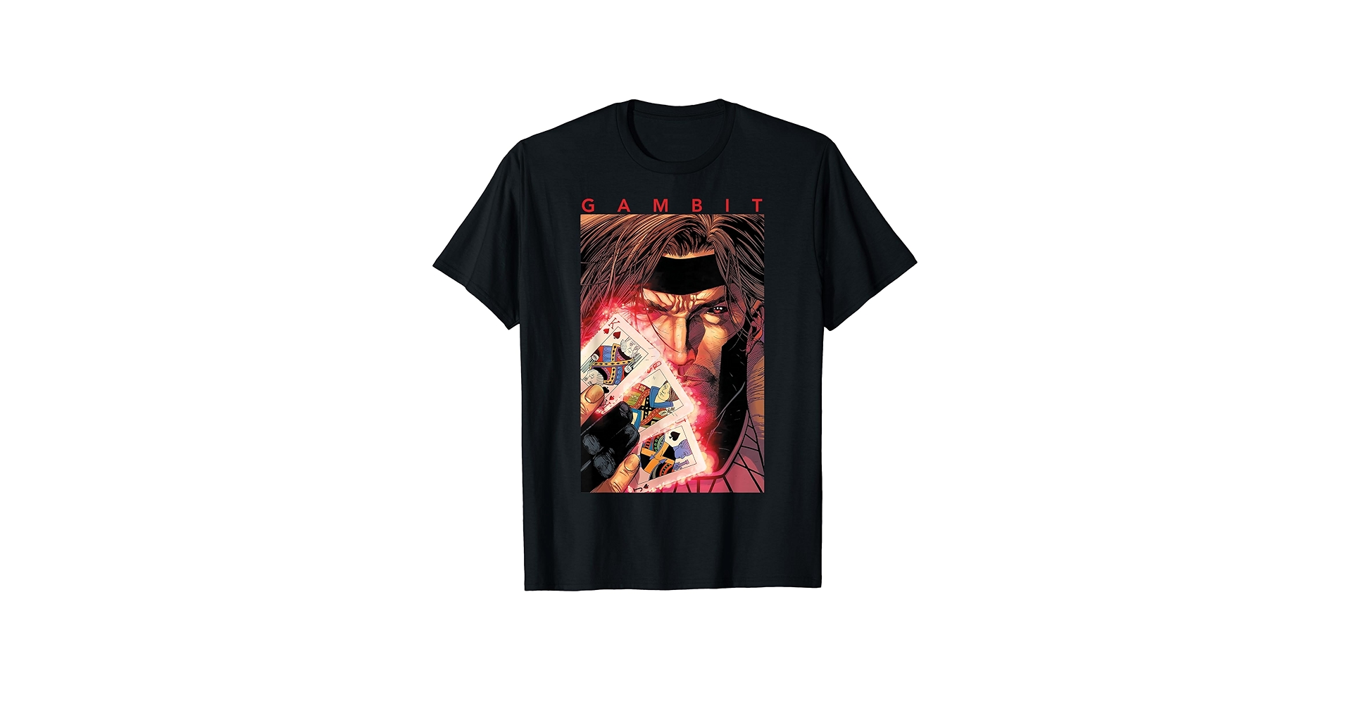 Amazon | Marvel X-Men Gambit Glowing CardsグラフィックTシャツ T